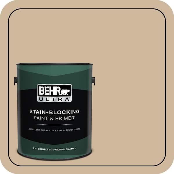 BEHR PREMIUM PLUS #BXC-80 Wildwood Flat Interior/Exterior Paint & Primer Color Sample (3)