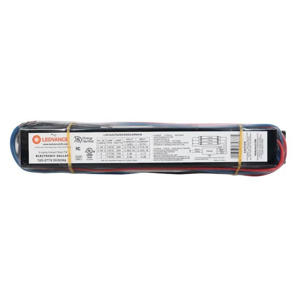 Sylvania 32-Watt 120-Volt 3-Lamp T8 High Efficiency Instant Start Electronic Replacement Ballast