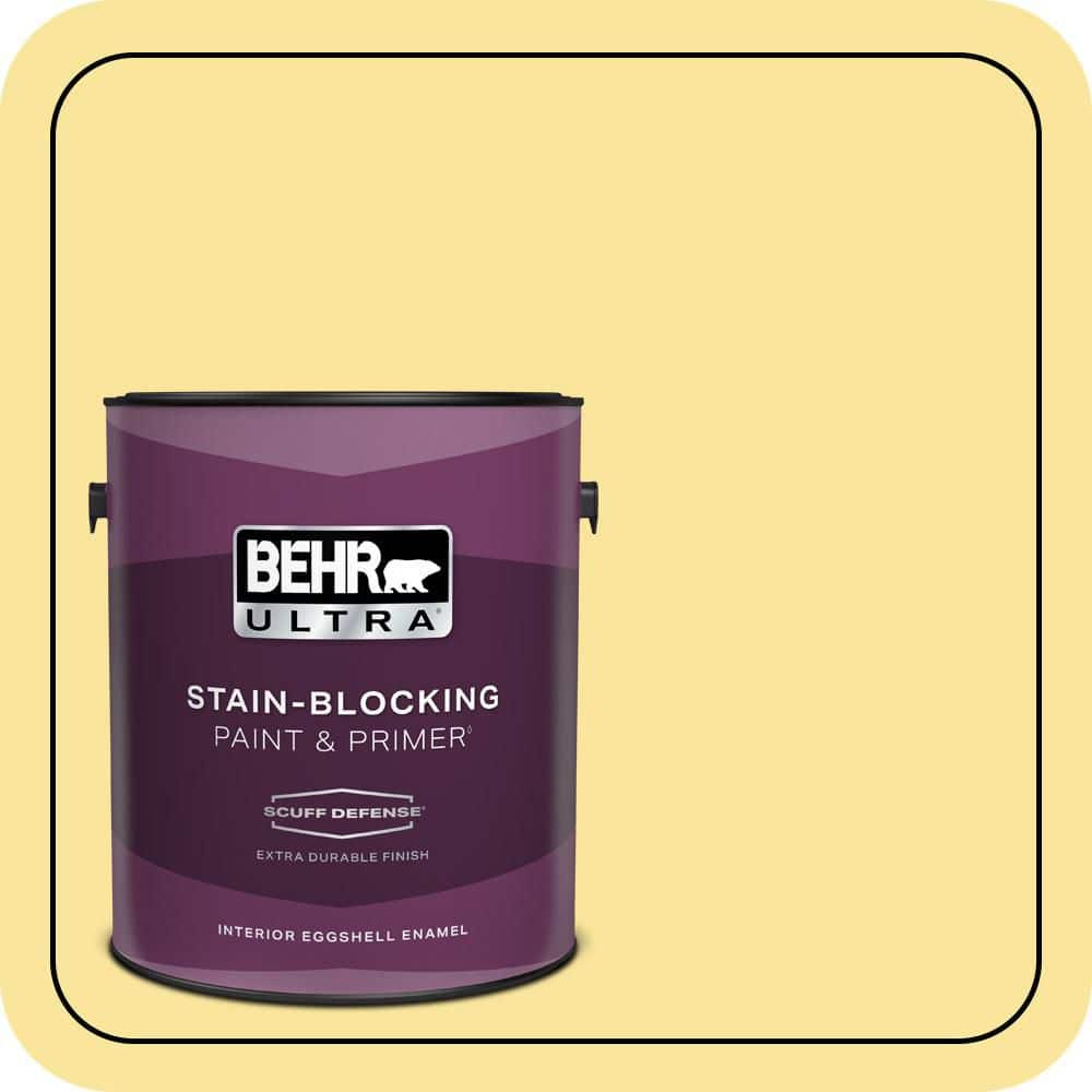 BEHR ULTRA 1 gal. #P310-4 Storm Lightning Extra Durable Eggshell Enamel Interior Paint & Primer