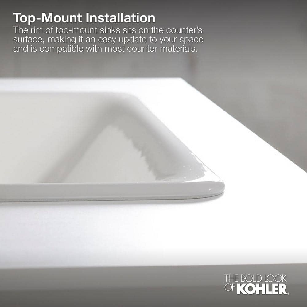 KOHLER Caxton 25 in. Undermount Bathroom Sink Vitreous China (4)