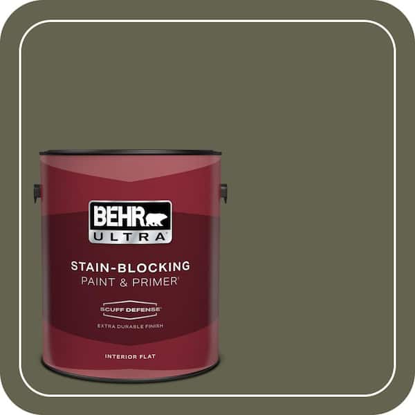 BEHR PREMIUM PLUS #400F-7 Groundcover Enamel Low Odor & Primer (4)