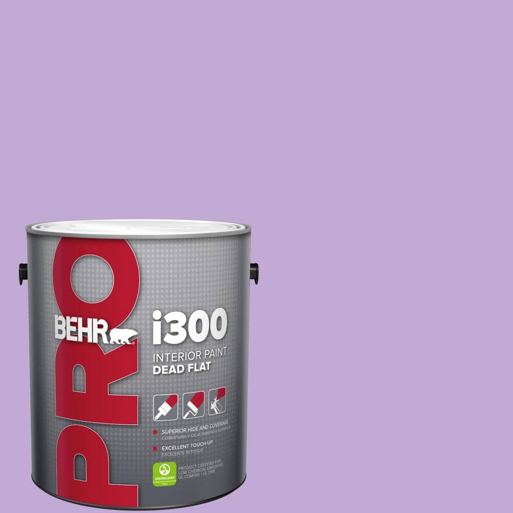 BEHR PRO 1 gal. #MQ4-59 Purple Gladiola Dead Flat Interior Paint (1)
