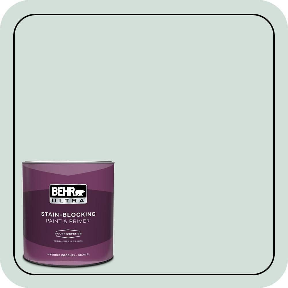 BEHR ULTRA 1 qt. #S430-1A Reflecting Moment Extra Durable Eggshell Enamel Interior Paint and Primer