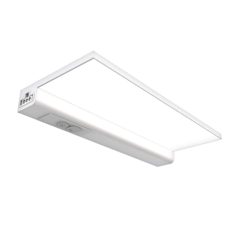 Feit Electric 14.5 in. (Fits 18 in. Cabinet) Direct Wire Integrated LED White Linkable Onesync Under Cabinet Light Color Changing CCT (2)
