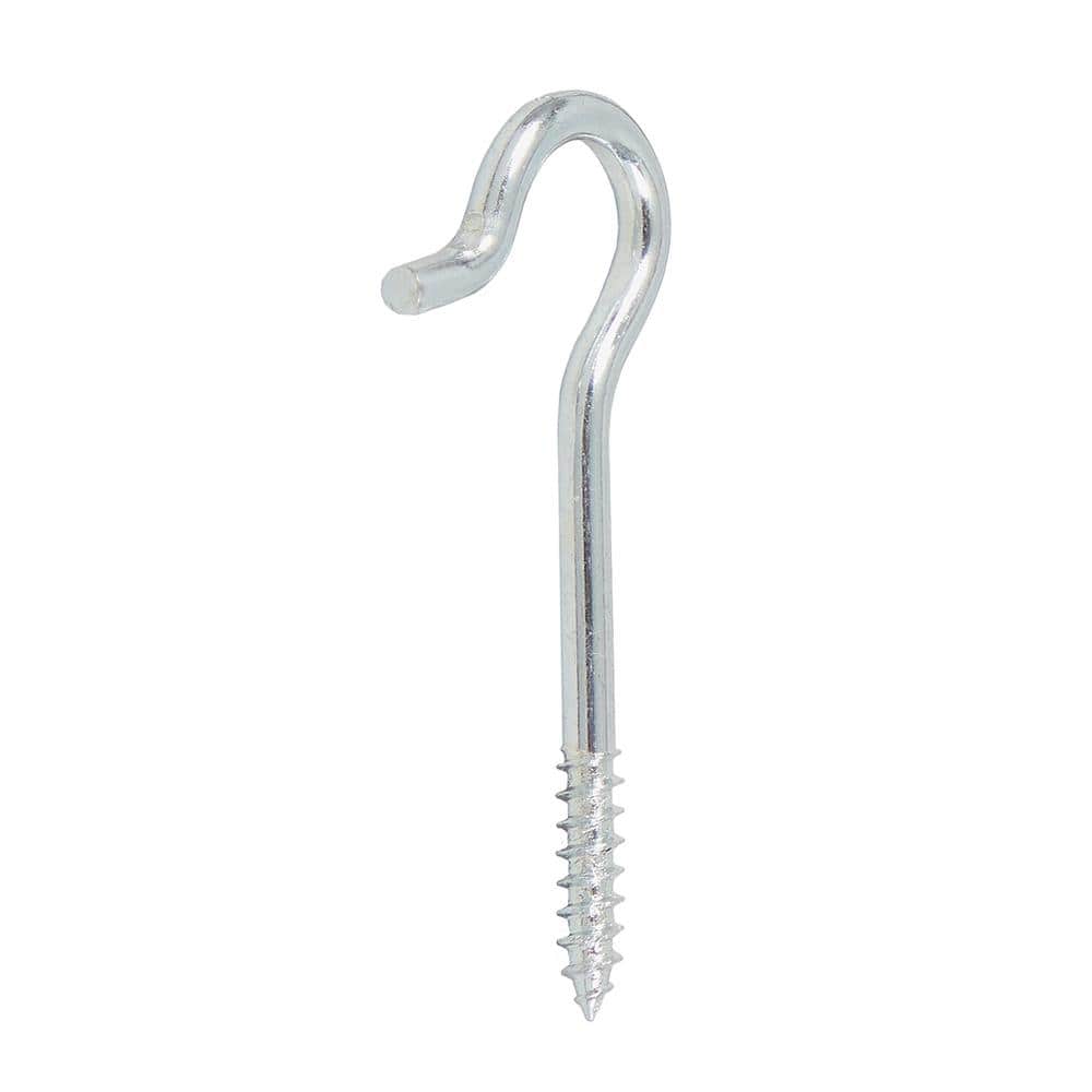Everbilt 3/32 in. 1-5/8 in. Zinc Screw Hook (2)