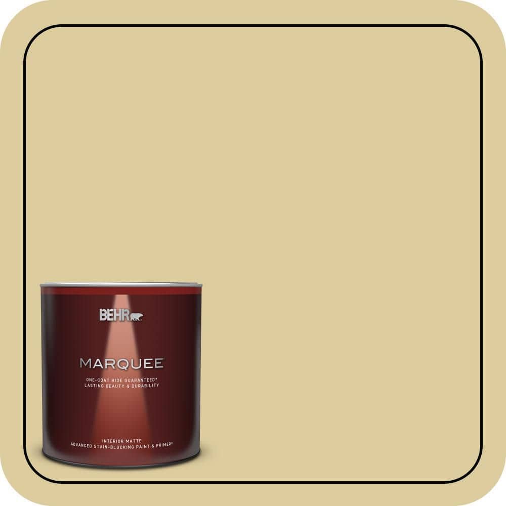 BEHR MARQUEE 1 qt. #PPU8-11 Mojito Matte Interior Paint & Primer