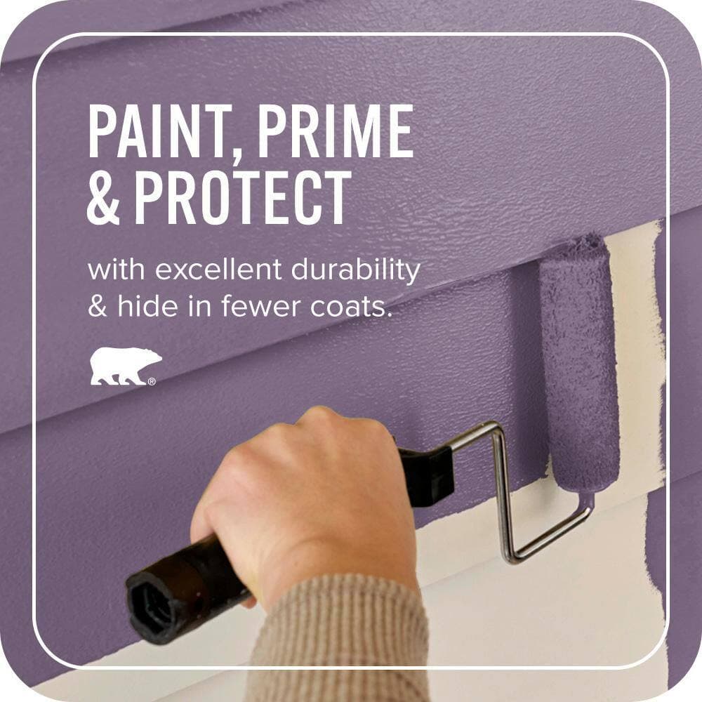 BEHR ULTRA 1 qt. #660D-6 Zinfandel Satin Enamel Exterior Paint & Primer (3)