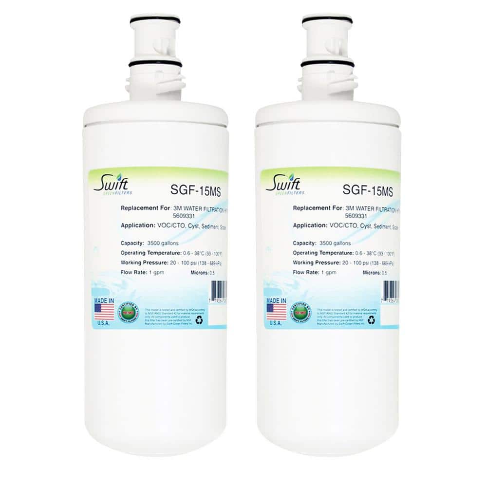 Swift Green Filters SGF-15MS Replacement Commercial Water Filter Cartridge for HF15-MS, 5609331, (2 Pack) (1)