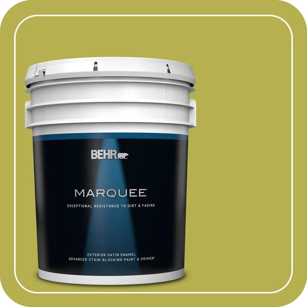 BEHR MARQUEE 5 gal. #P350-6 Laser Satin Enamel Exterior Paint & Primer