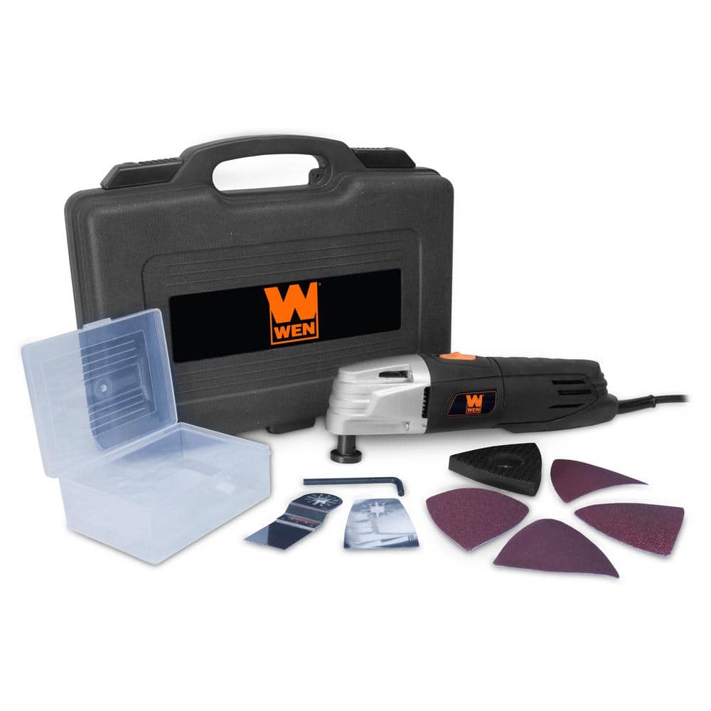 WEN 2 Amp Variable Speed Oscillating Multi-Function Tool Kit with Storage Case (1)