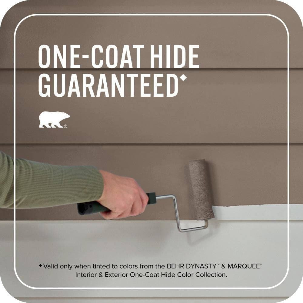 BEHR MARQUEE 5 gal. #QE-23 Chalet Flat Exterior Paint & Primer (3)