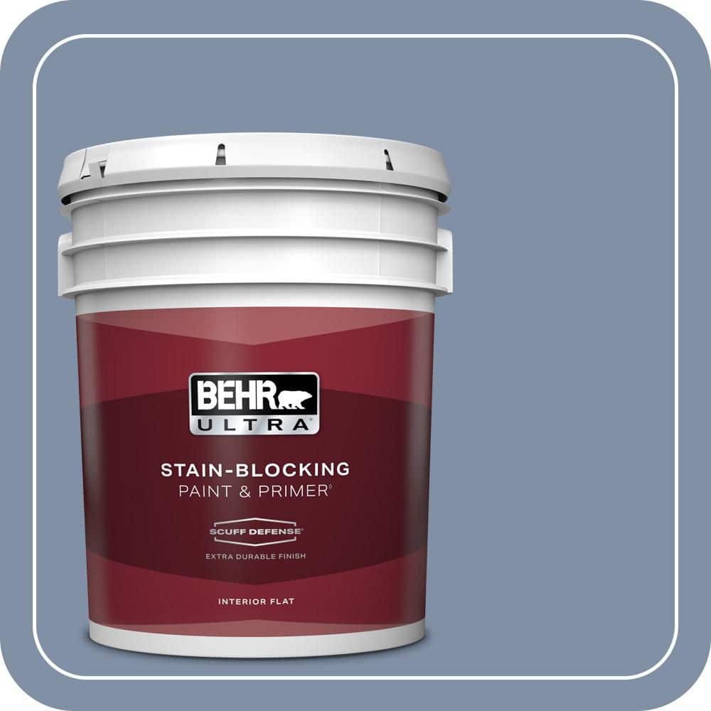 BEHR ULTRA 5 gal. #MQ5-16 Montage Extra Durable Flat Interior Paint & Primer
