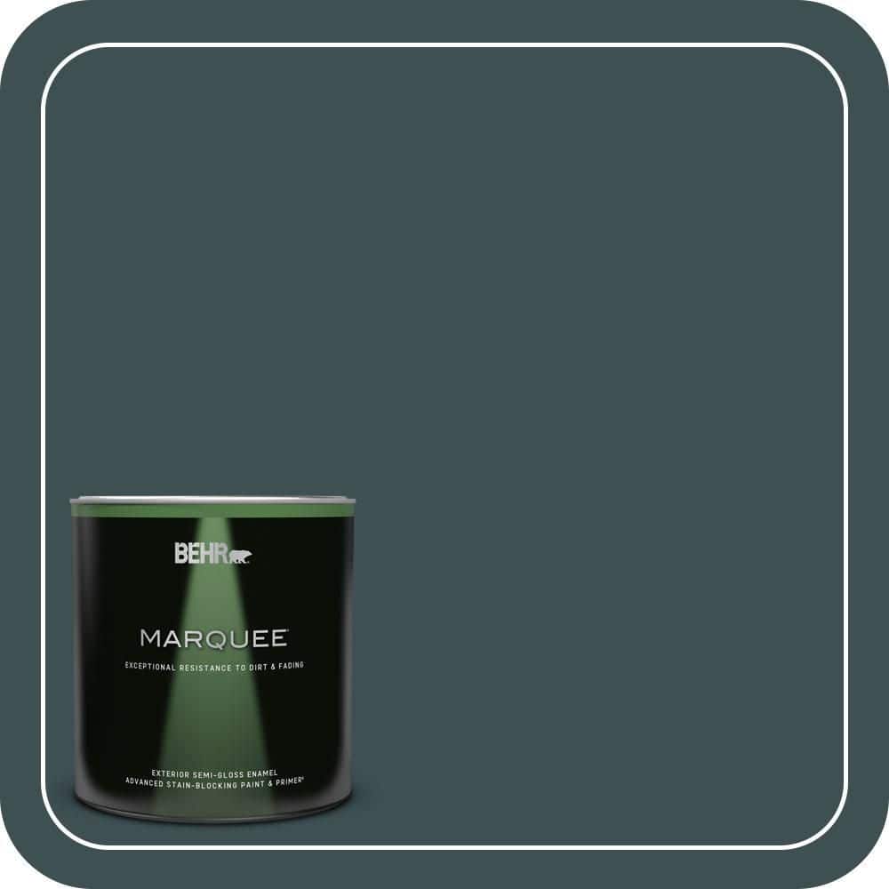 BEHR MARQUEE 1 qt. #S440-7 Thermal Semi-Gloss Enamel Exterior Paint & Primer (1)