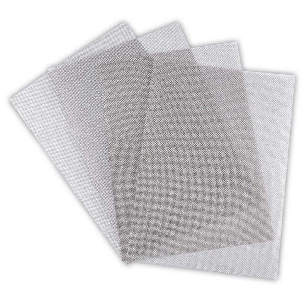 Angel Sar 0.983 ft. x 0.683 ft. Stainless Steel Woven Wire Mesh Never Rust, Welded Wire 1 mm Hole 20 Mesh Easy to Cut (4-Pack) (1)
