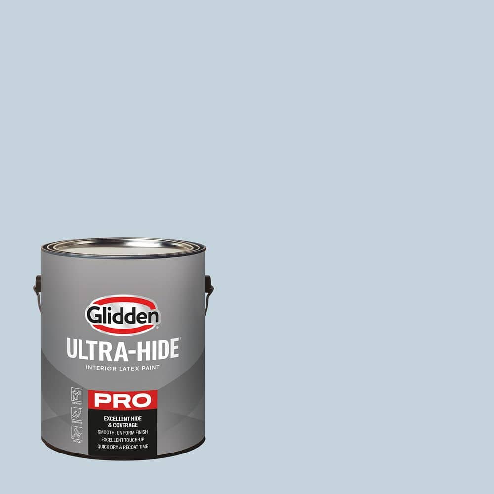 Glidden Ultra-Hide 1 Gal. PPG1159-2 Calm Sea Satin Interior Paint