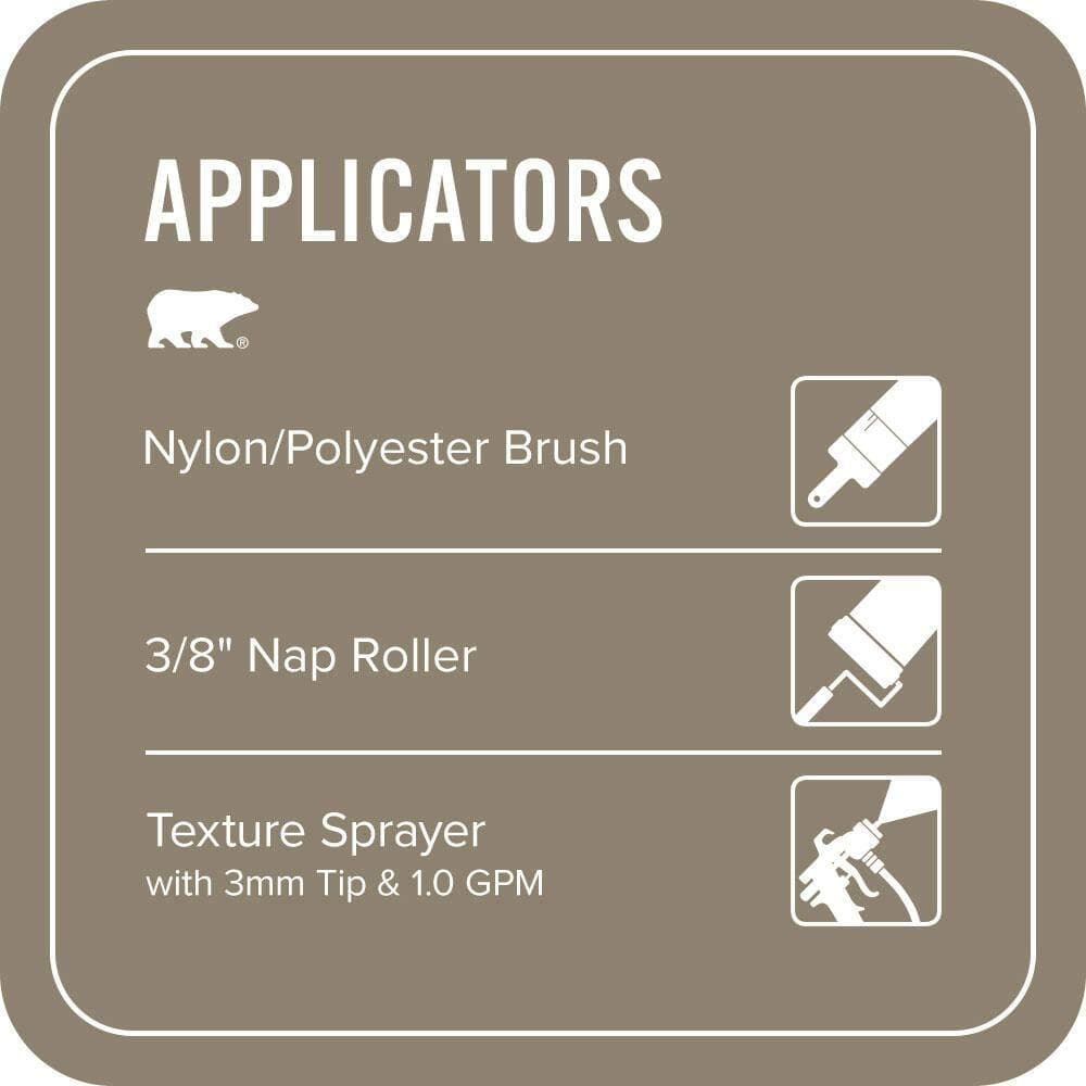 BEHR PREMIUM #MS-53 Textured Low-Lustre Enamel Interior/Exterior Porch and Patio Anti-Slip Floor Paint (4)