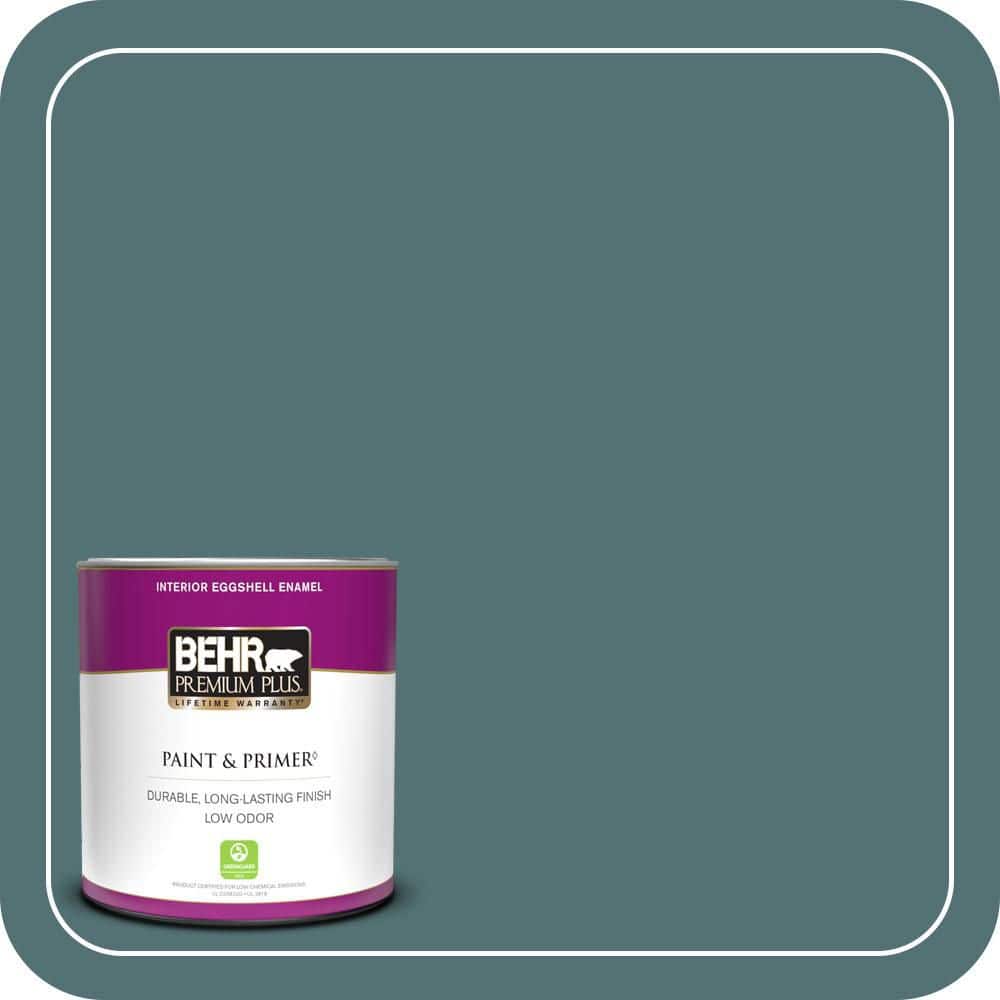 BEHR PREMIUM PLUS #PPU13-02 Juniper Berries Enamel Interior/Exterior Paint & Primer Color Sample