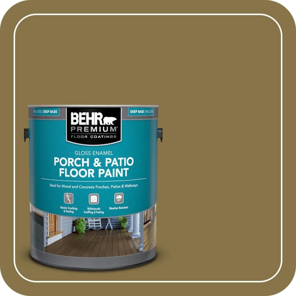 BEHR PREMIUM 1 gal. #PPU6-20 Eden Prairie Gloss Enamel Interior/Exterior Porch and Patio Floor Paint