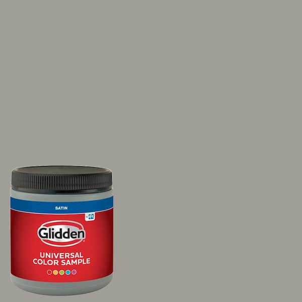 Glidden Premium 8 oz. PPG0998-4 Shadowy Satin Interior Paint Sample (2)