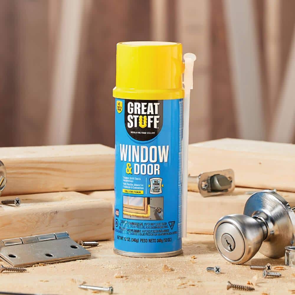 GREAT STUFF 12 oz. Window and Door Insulating Spray Foam Sealant (4)