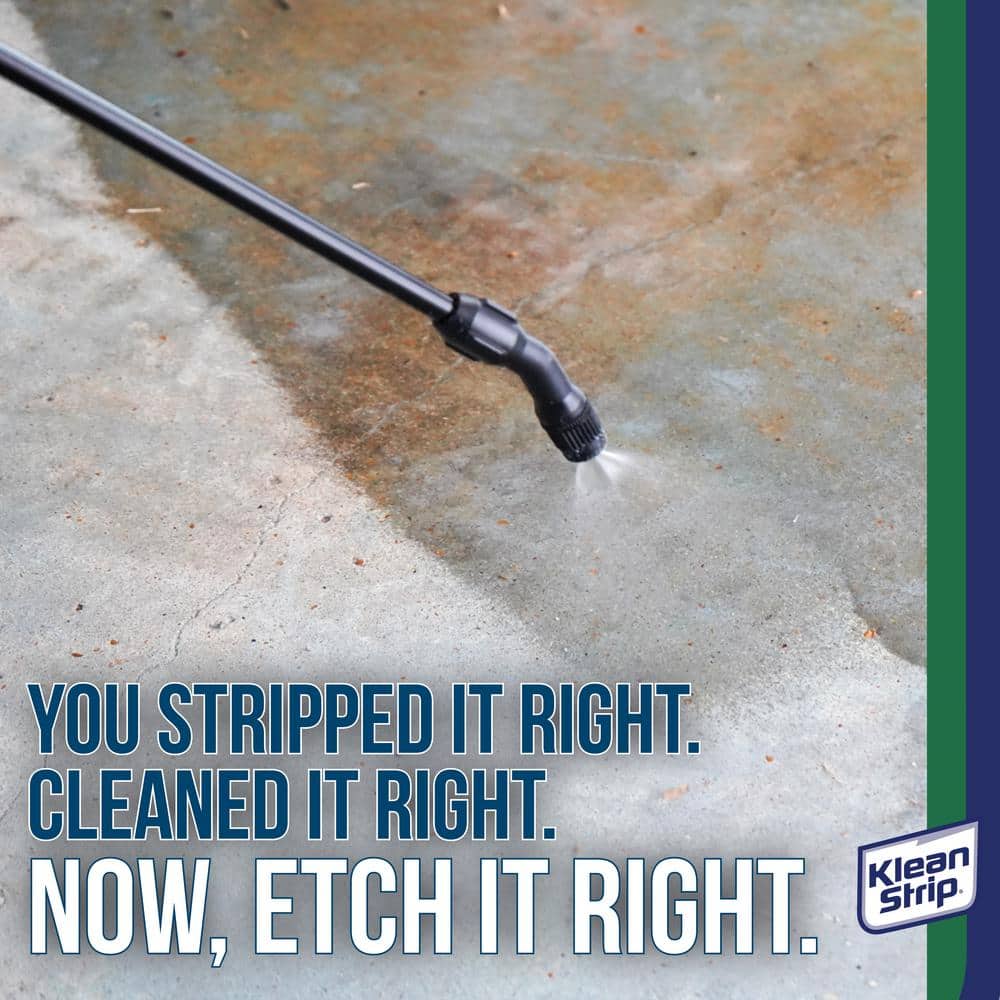 Klean-Strip 1 Gal. Concrete Etcher for Cleaning Concrete Surfaces (1-Pack) (2)