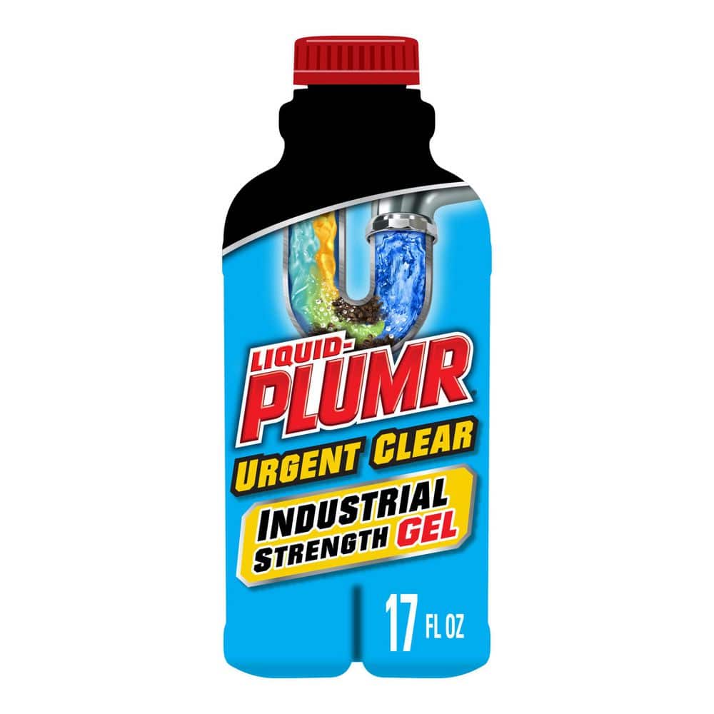 Liquid-Plumr 17 oz. Industrial Strength Urgent Clear Clog Remover and Drain Cleaner