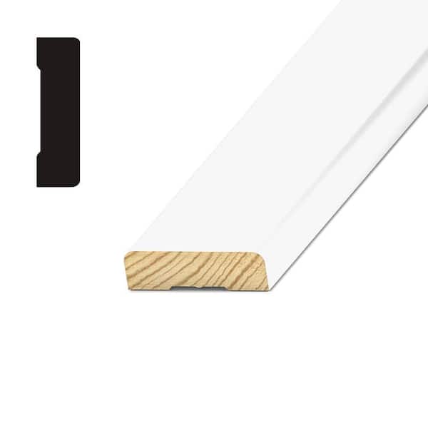 Kelleher Round Edge 9/16 in. x 2-1/4 in. Primed Pine Casing Molding (2)