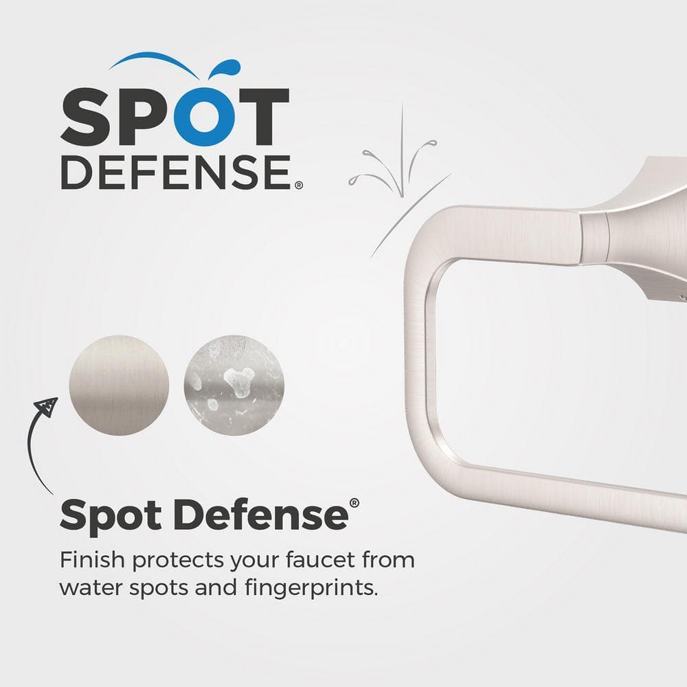 Pfister Bruxie Wall Mounted Hand Towel Holder in Spot Defense Brushed Nickel (3)