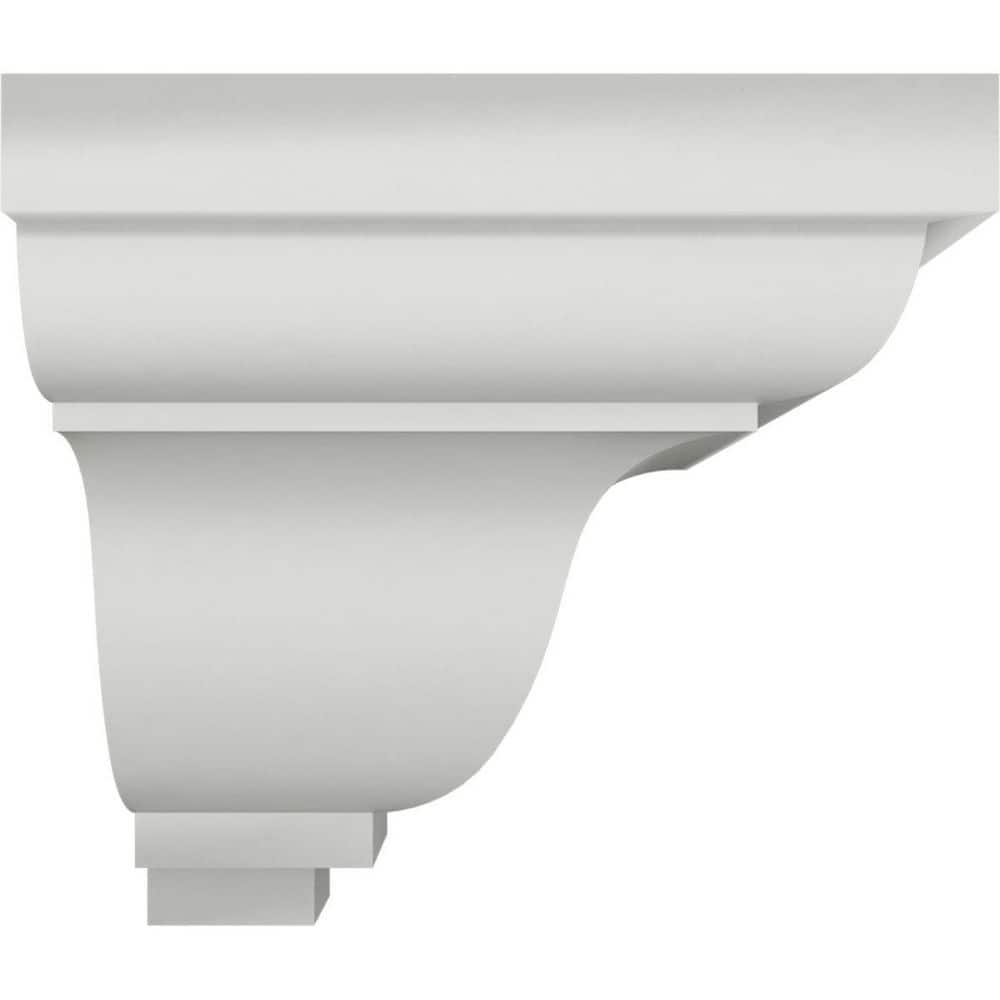 Ekena Millwork 2 in. x 2 in. x 2 in. Urethane Outside Corner Moulding (Matches Moulding MLD02X02X03LY) (2)