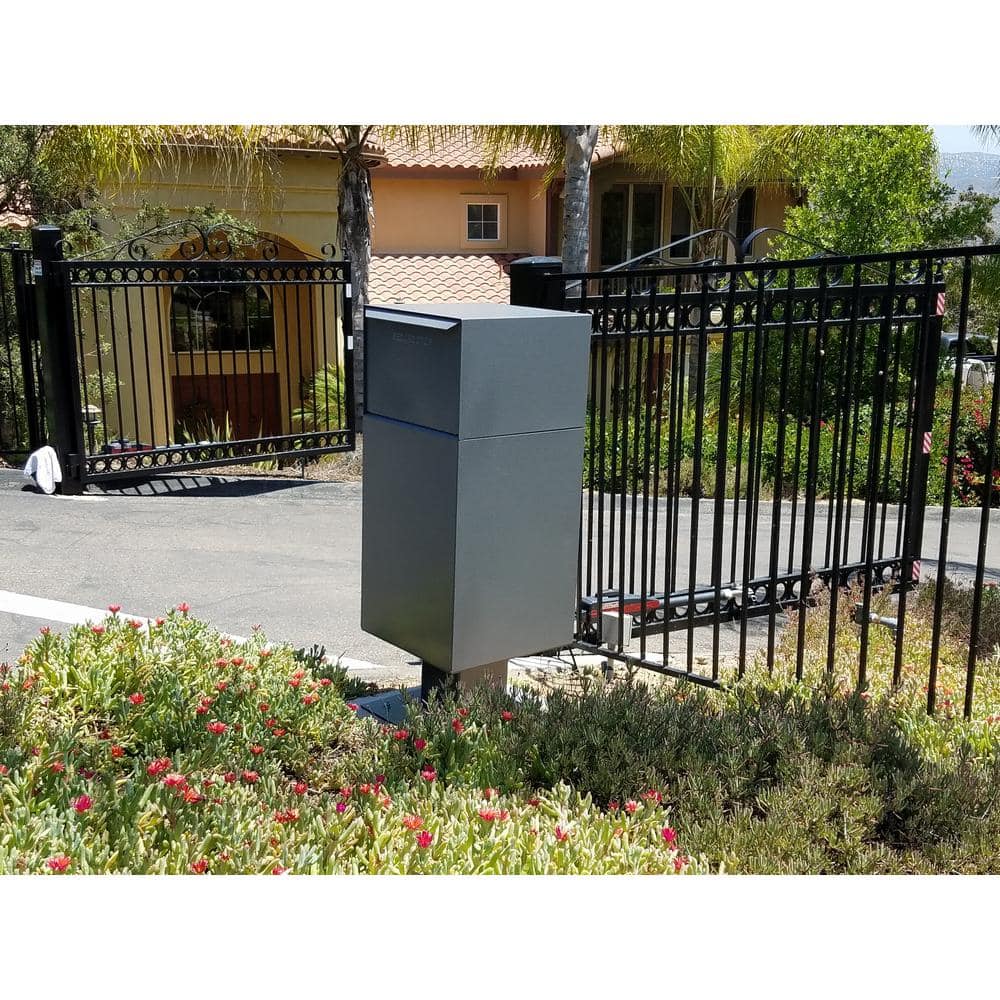 dVault Deposit Vault with Pedestal in Gray (2)
