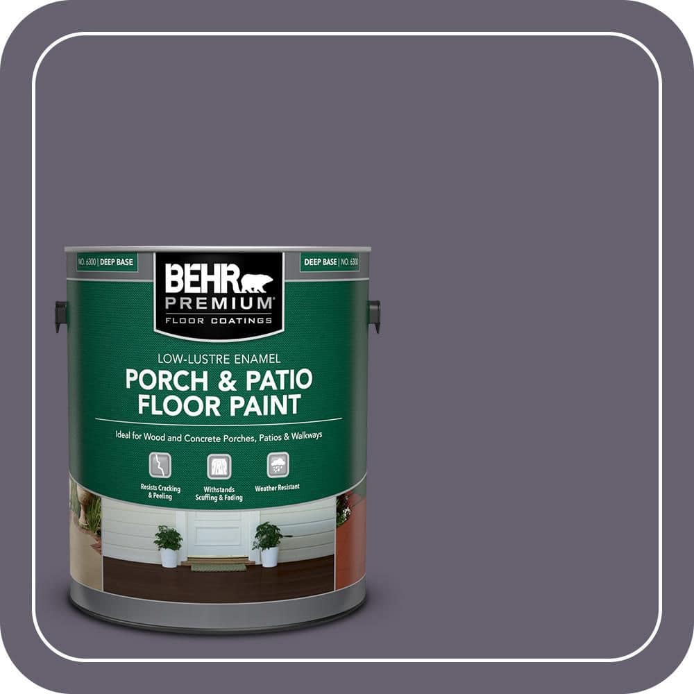 BEHR PREMIUM #N560-6 Low-Lustre Enamel Interior/Exterior Porch and Patio Floor Paint (1)