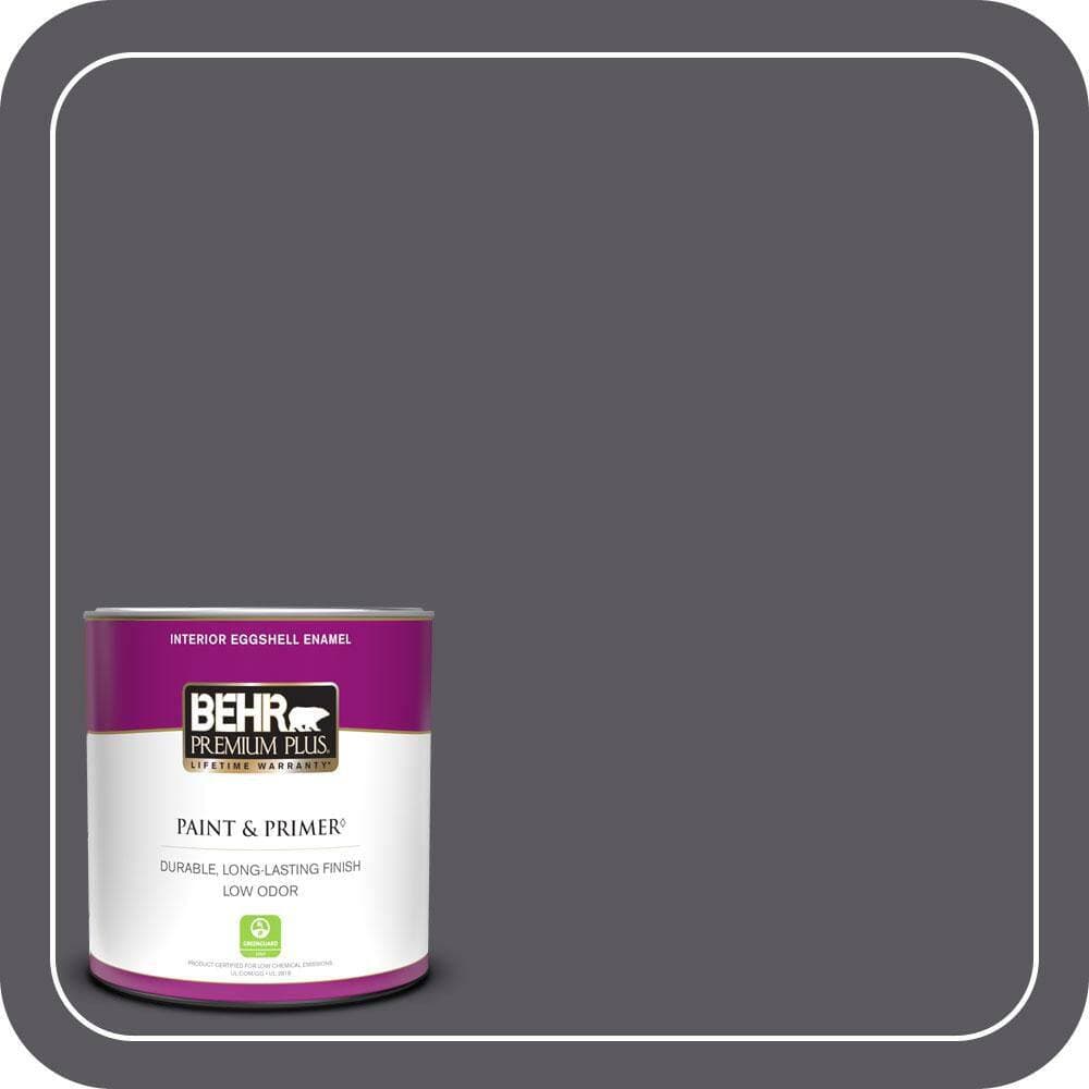BEHR PREMIUM PLUS #MQ5-02 Dark Shadows Enamel Low Odor & Primer (1)