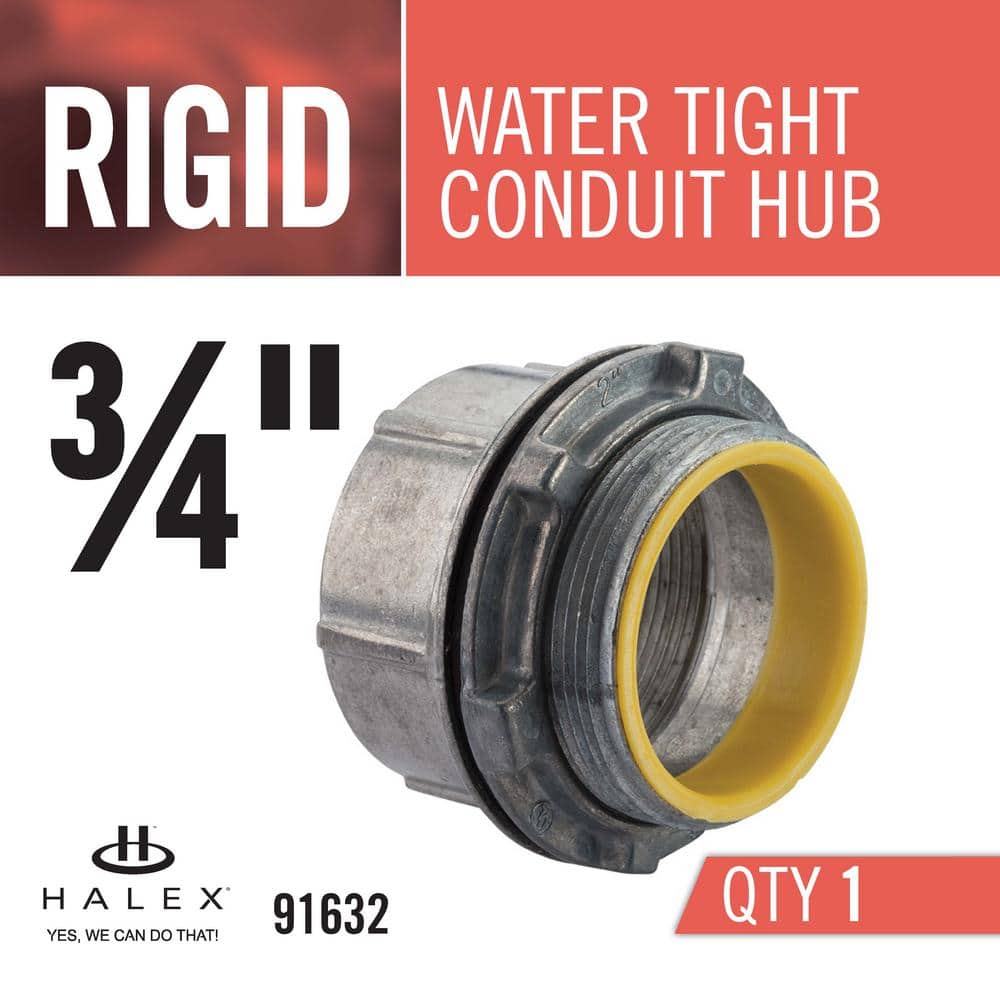 Halex 3/4 in. Rigid Water-Tight Conduit Hub (2)