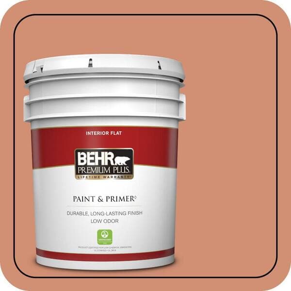 BEHR PREMIUM PLUS #M200-5 Terra Cotta Clay Enamel Low Odor & Primer (3)