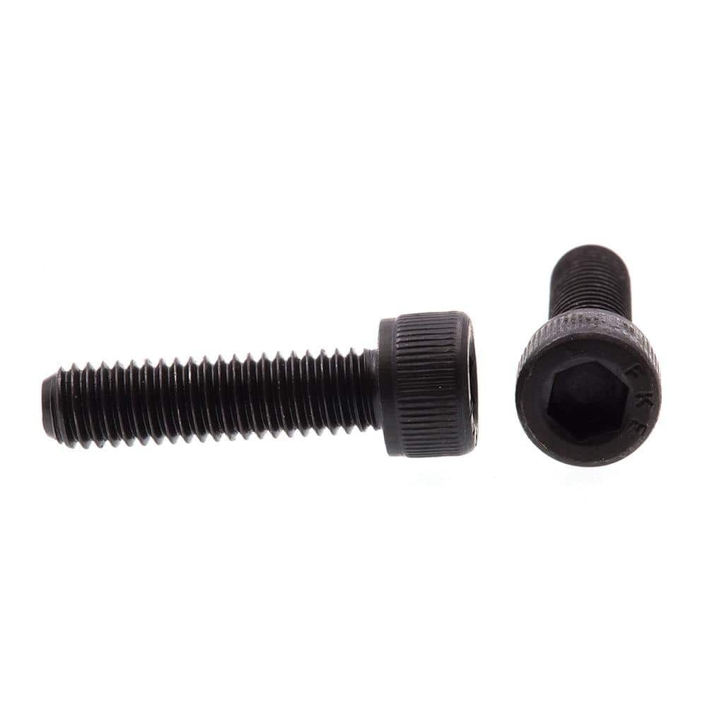 Prime-Line #10-32 x 3/4 in. Black Oxide Coated Steel Internal Hex Socket Head Set Screws (25-Pack) (2)