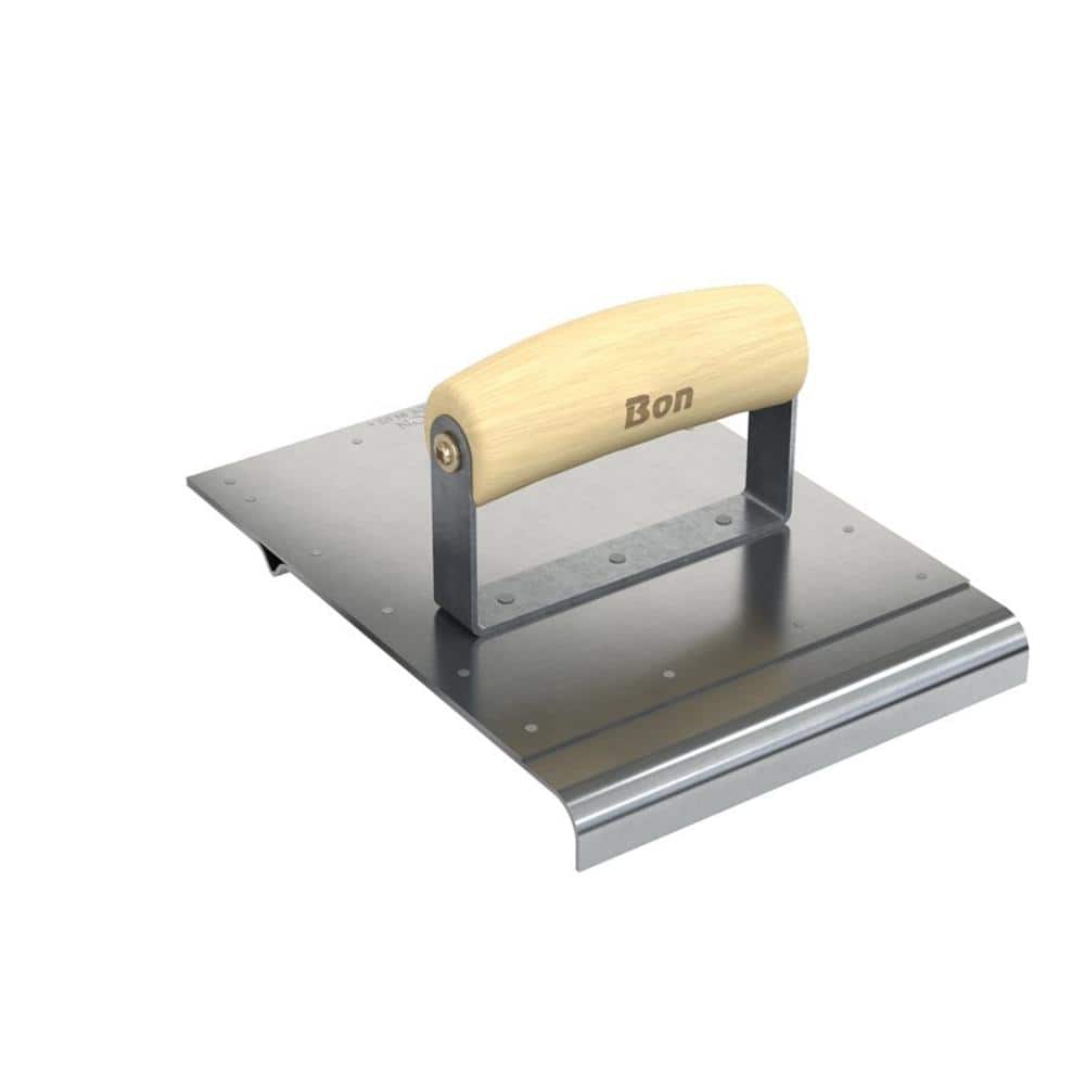 Bon Tool 8 in. x 6 in. Combination Edger with 3/8 in. Radius