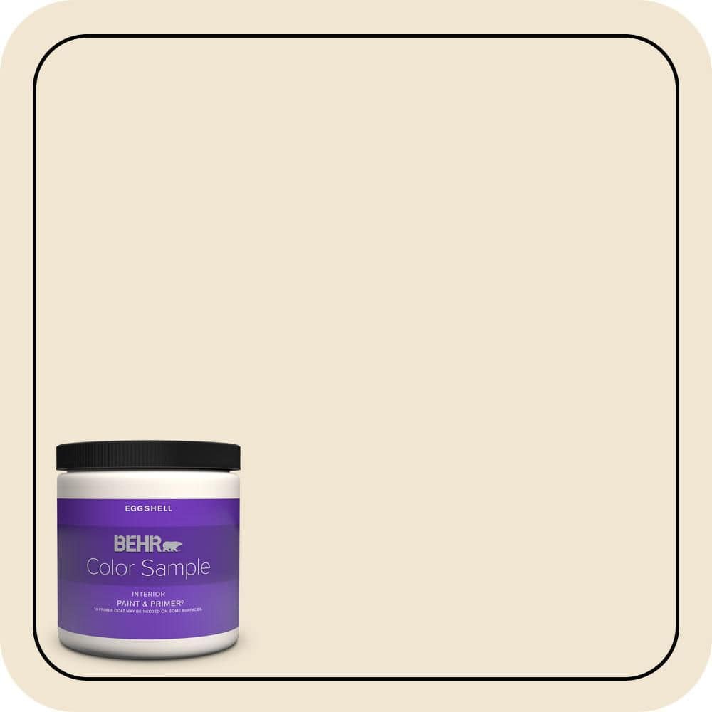 BEHR PREMIUM PLUS Home Decorators Collection #HDC-FL13-5 Rye Flour Enamel & Primer Color Sample (1)
