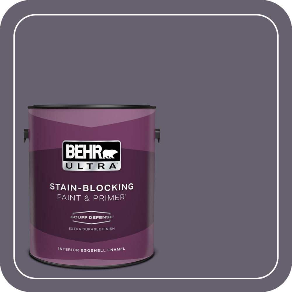 BEHR ULTRA 1 gal. #N560-6 Fashionista Extra Durable Eggshell Enamel Interior Paint & Primer