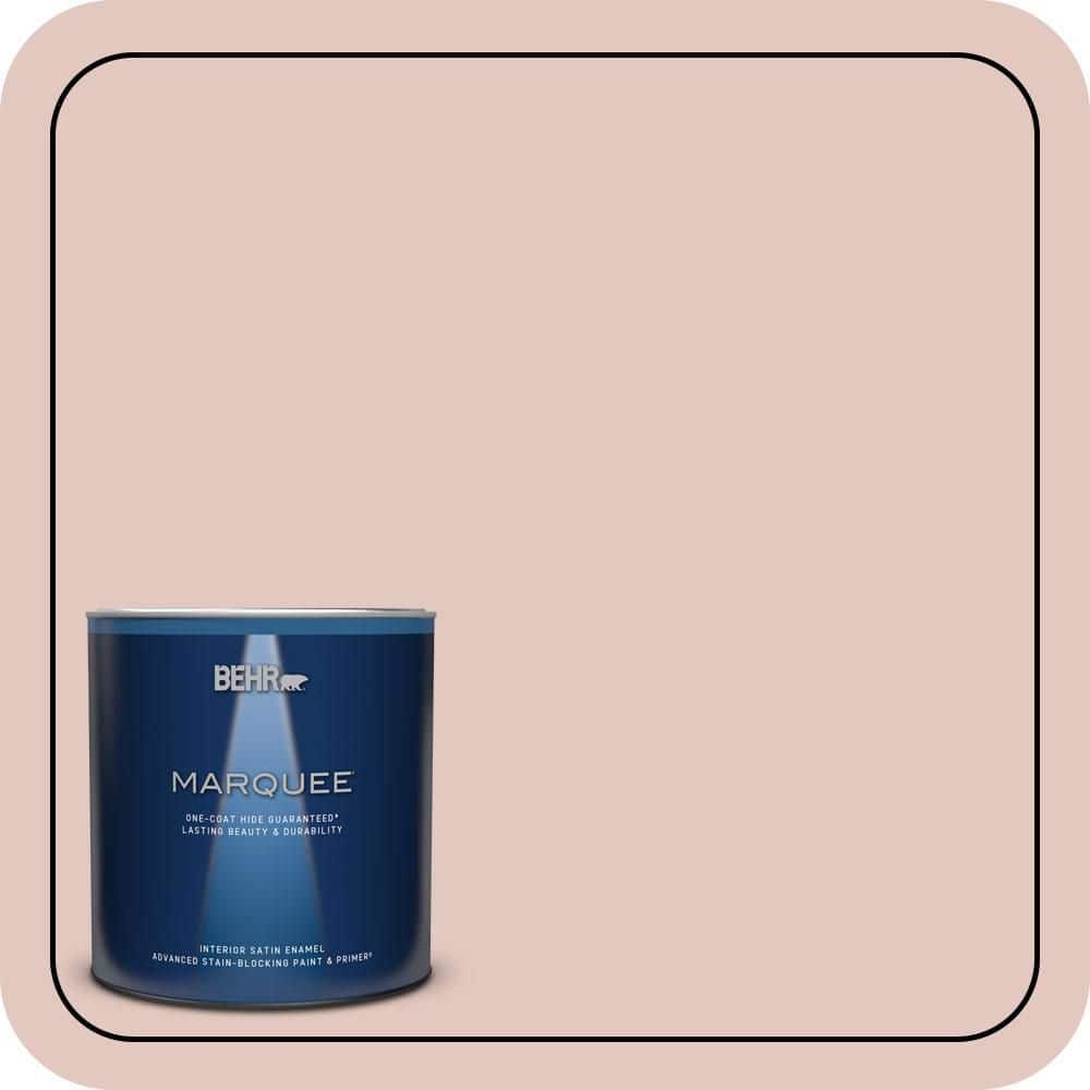 BEHR MARQUEE 1 qt. #S170-2 Rosewater Satin Enamel Interior Paint & Primer