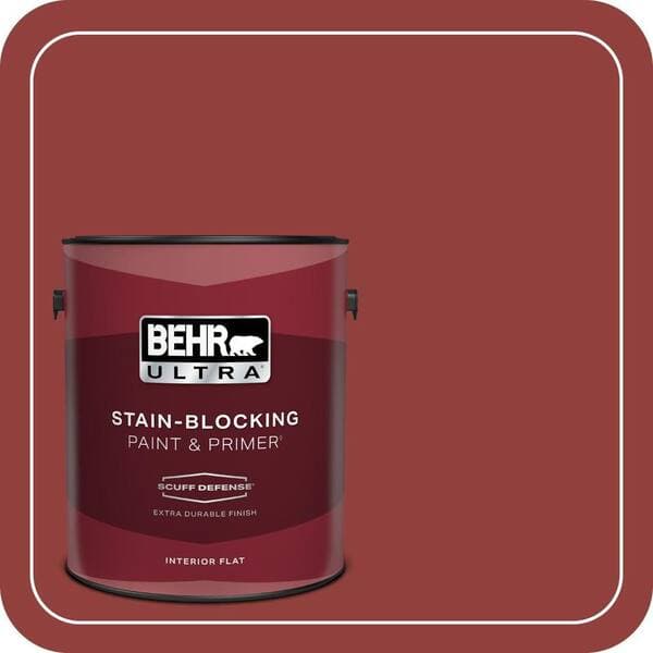 BEHR PREMIUM PLUS #PPF-40 Rocking Chair Red Enamel Low Odor & Primer (2)