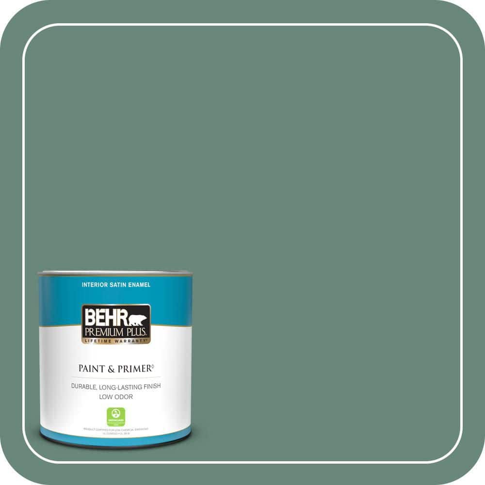 BEHR PREMIUM PLUS #470F-5 Garland Interior/Exterior Paint & Primer Color Sample