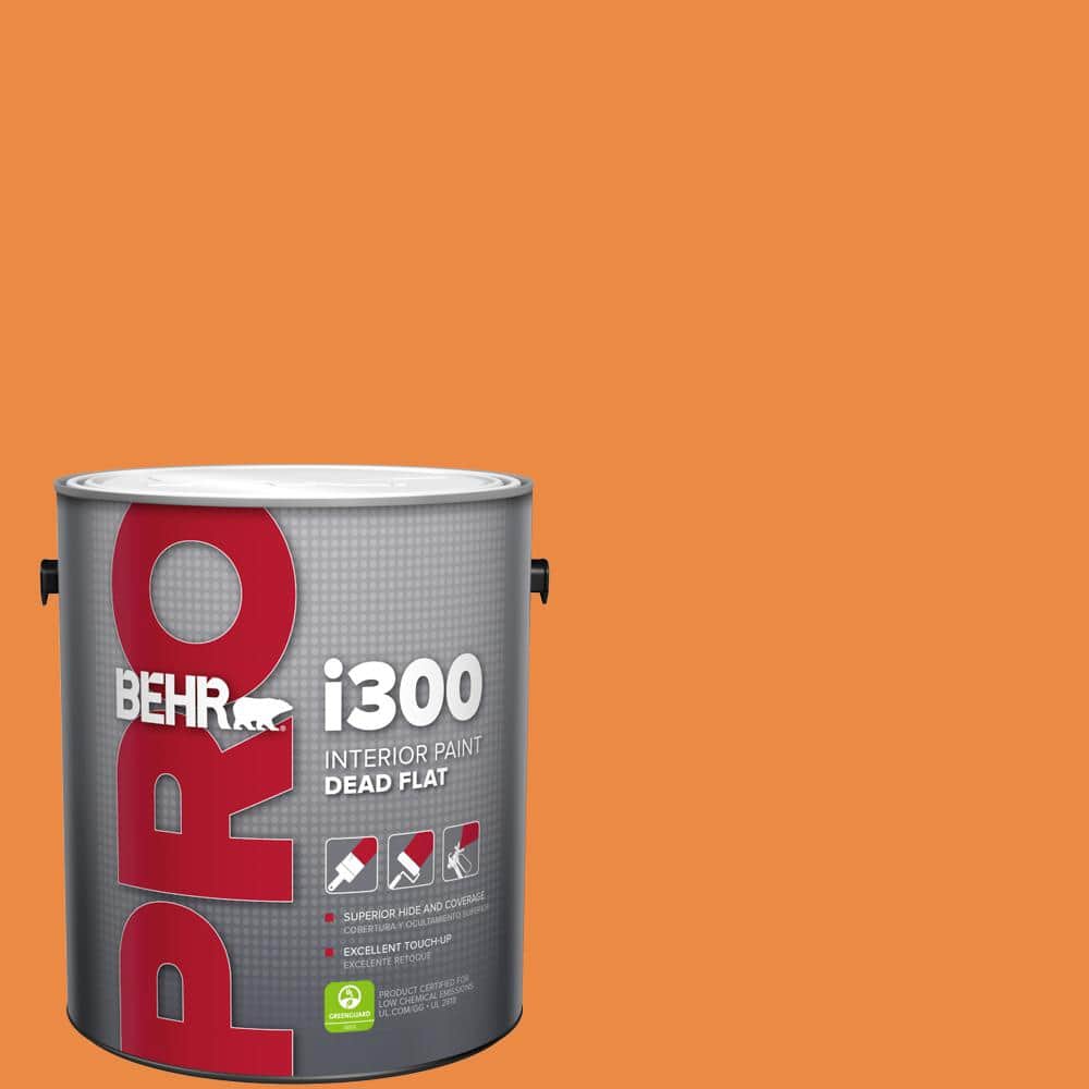 BEHR PRO 1 gal. #P230-7 Acapulco Sun Dead Flat Interior Paint