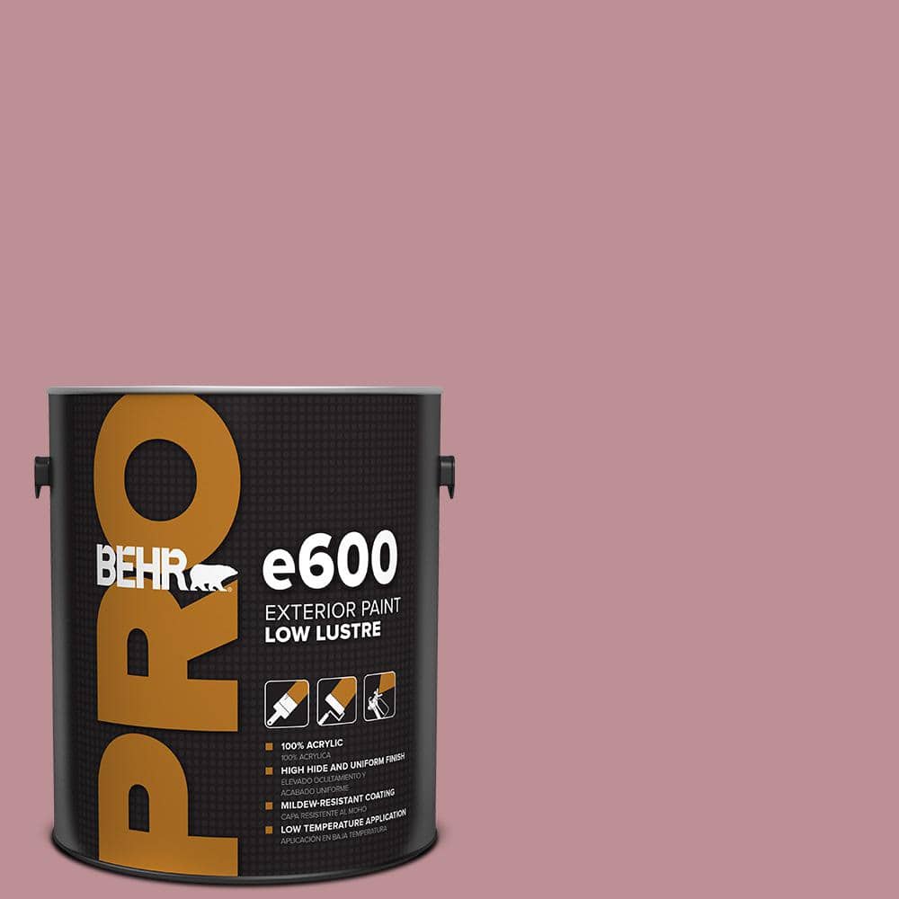 BEHR PRO 1 gal. #S130-4 Cherry Juice Low Luster Exterior Paint