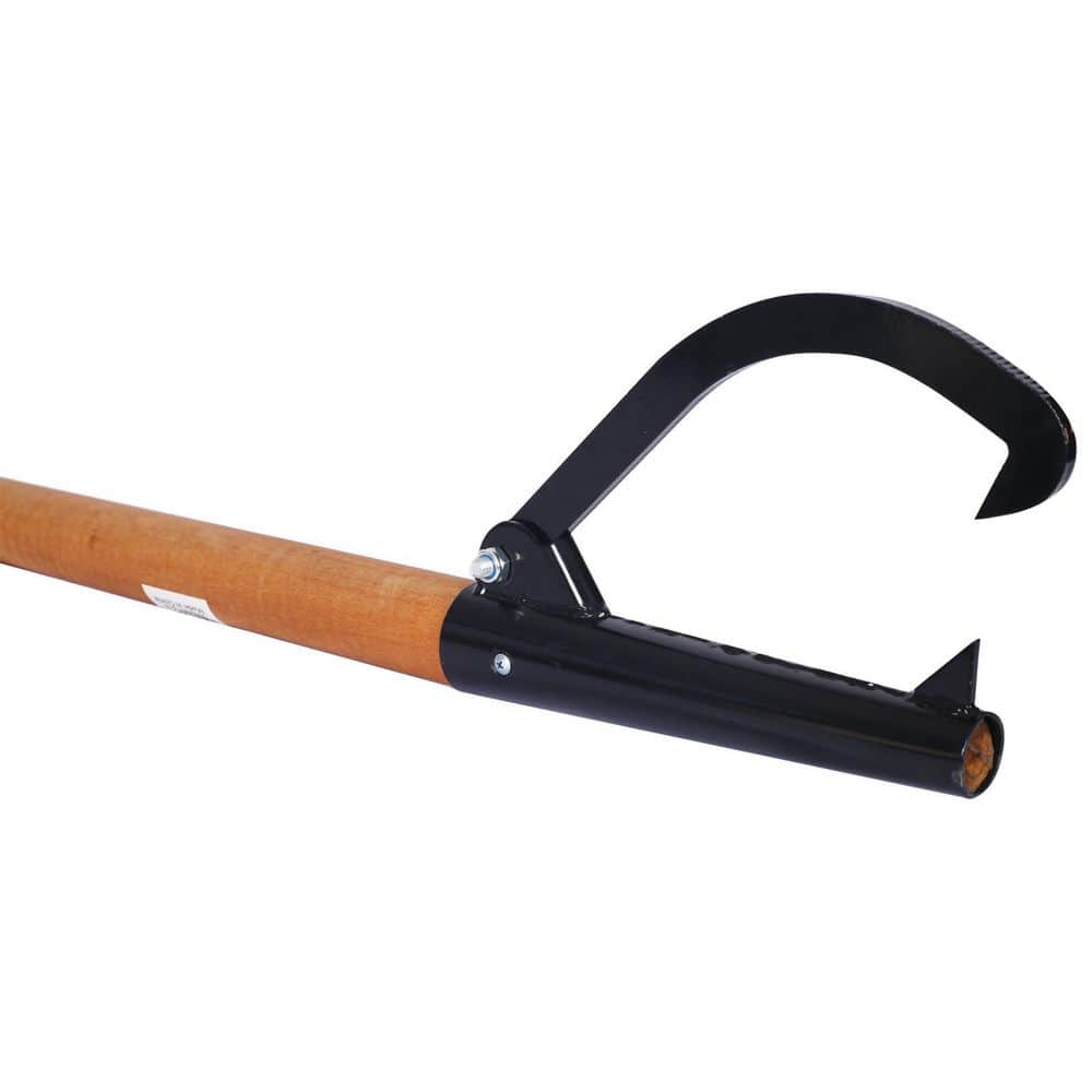 Amucolo Log Peavy Cant Hook 48 in. Peavey Point Logging Tool Log Roller Tool 15 in. Opening (3)