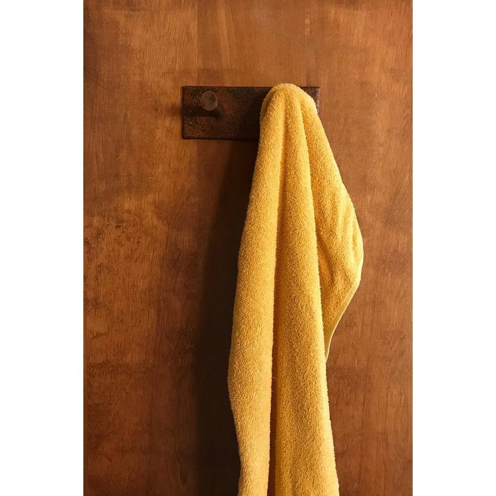 Premier Copper Products Hand Hammered Copper Double Robe Hook in Oil Rubbed Bronze (3)