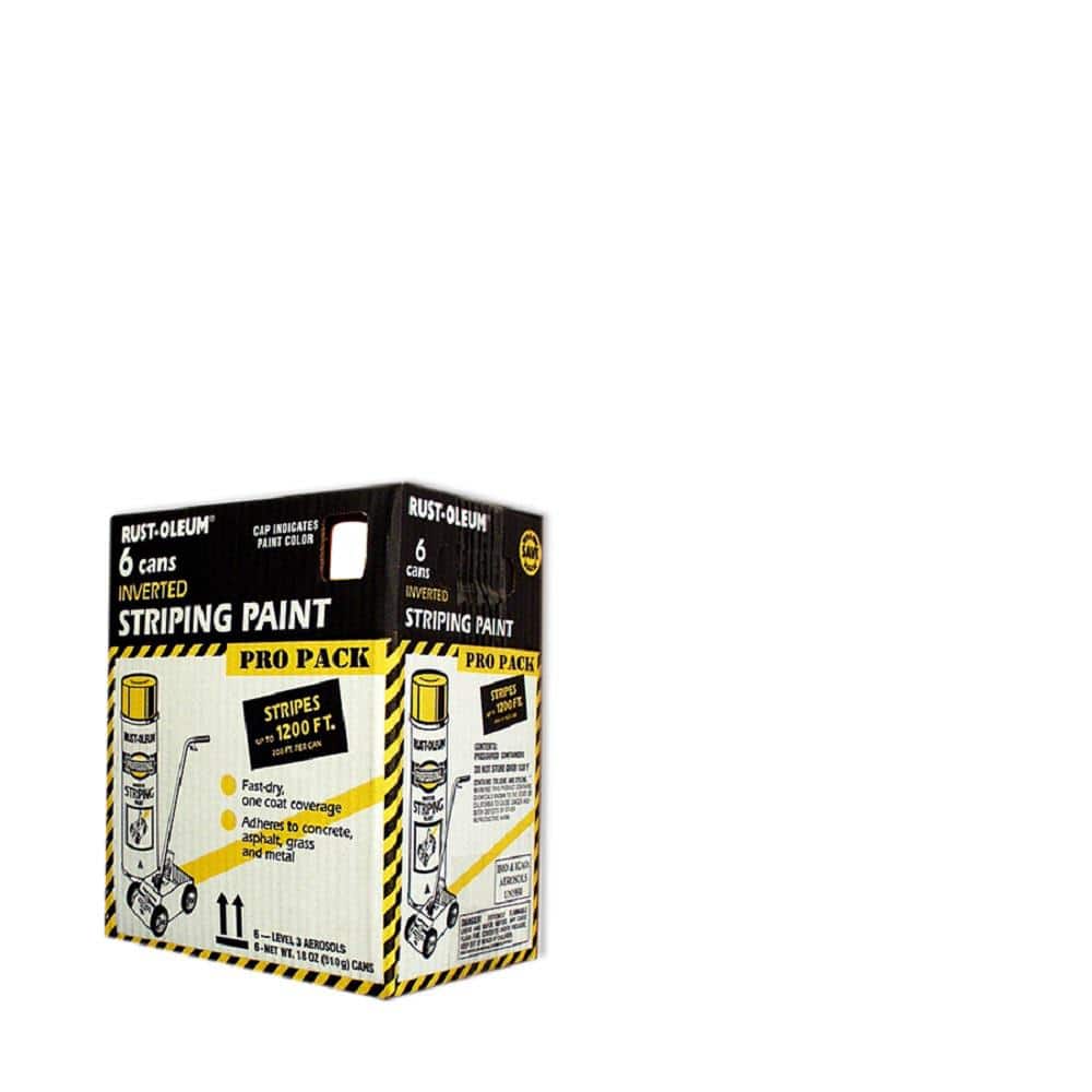 Rust-Oleum Professional 18 oz. Flat Inverted Striping Spray Paint