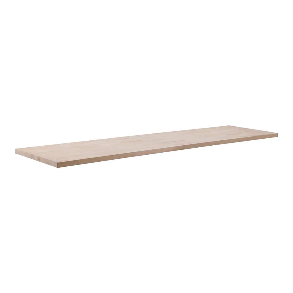 Hampton Bay Unfinished Birch Solid Wood Butcher Block Countertop (3)