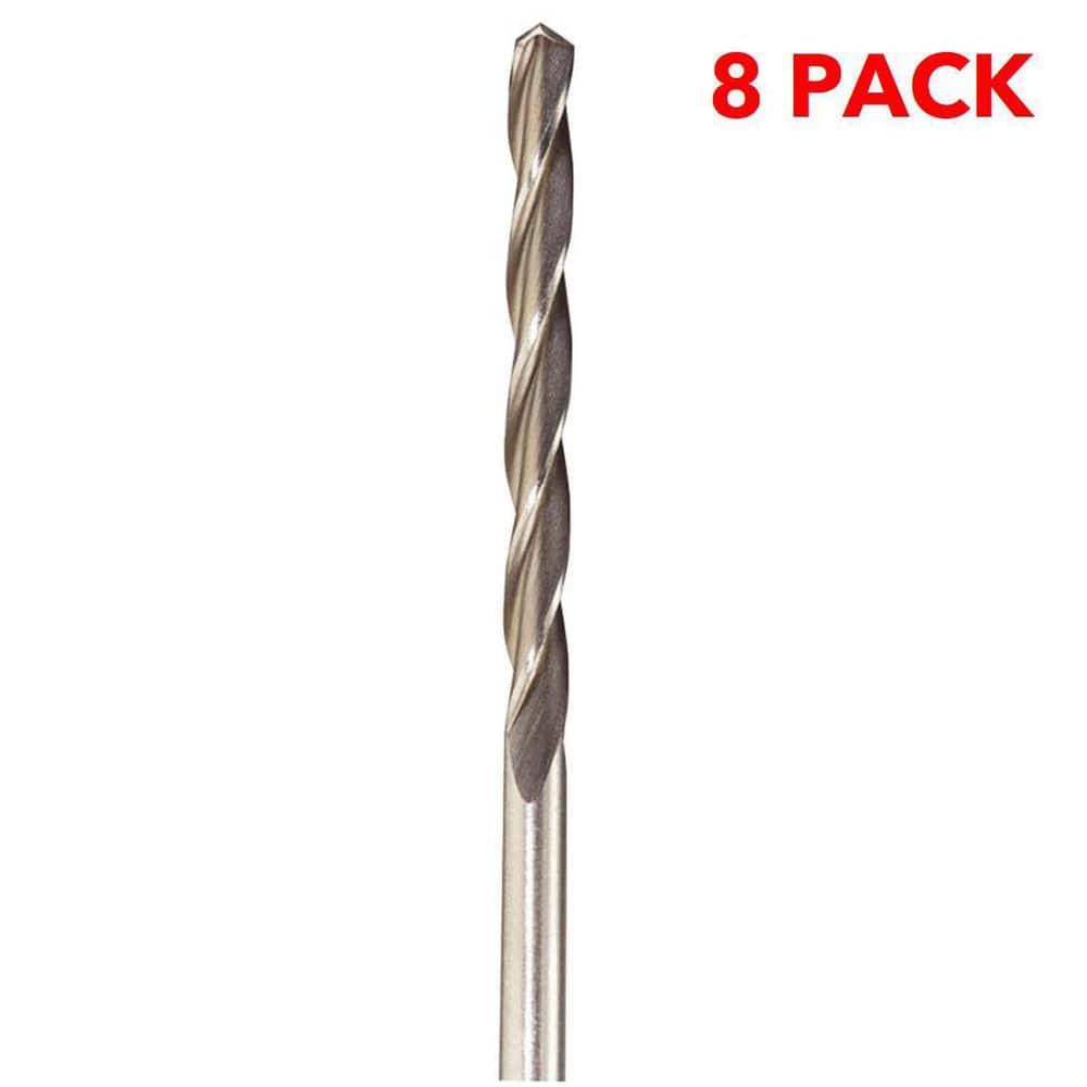 Rotozip 1/8 in. High Speed Steel Standard Point Drywall Zip Bit Set for Use with Spiral Saws (8-Pack) (2)