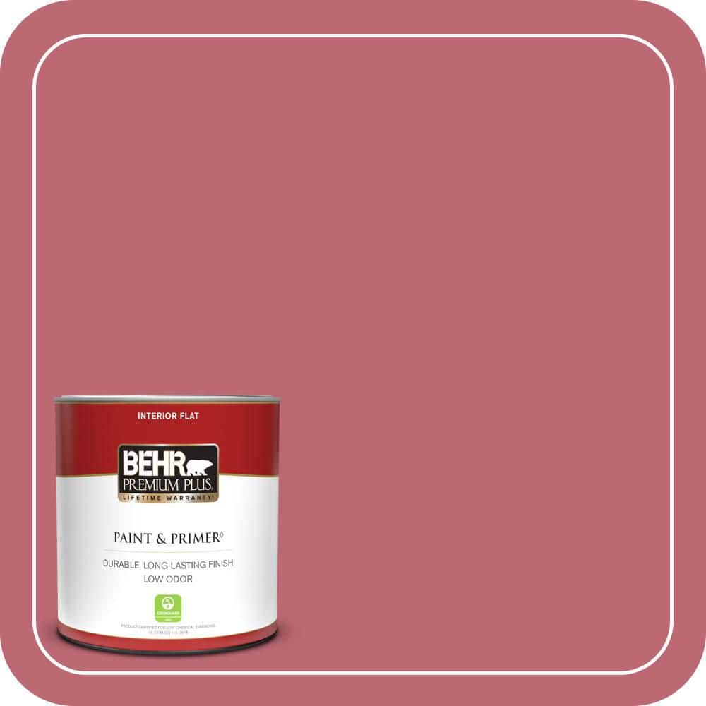 BEHR PREMIUM PLUS #M140-5 Cherry Fizz Enamel Low Odor & Primer (1)