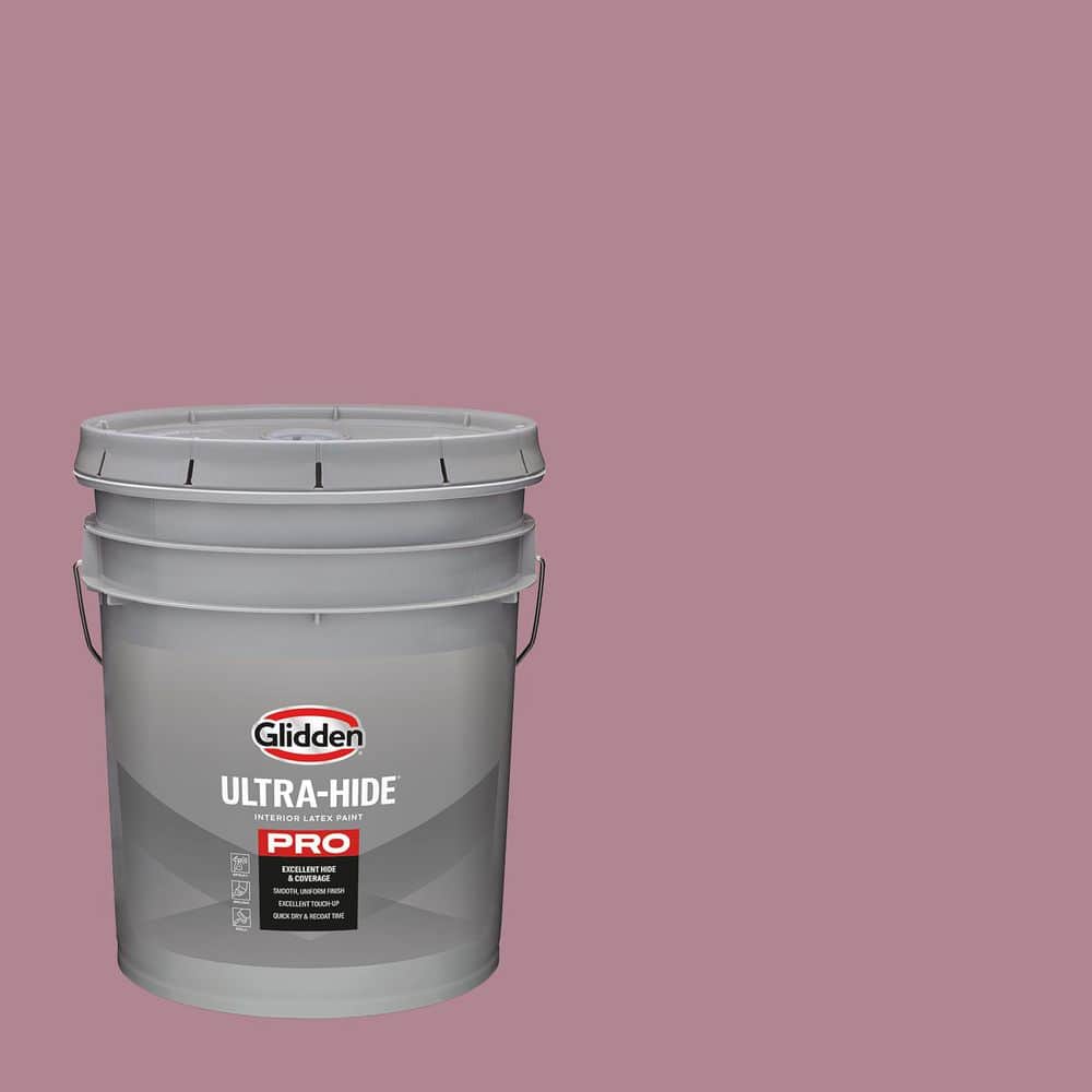 Glidden Ultra-Hide 1 Gal. PPG1045 5-Keepsake Rose Eggshell Interior Paint
